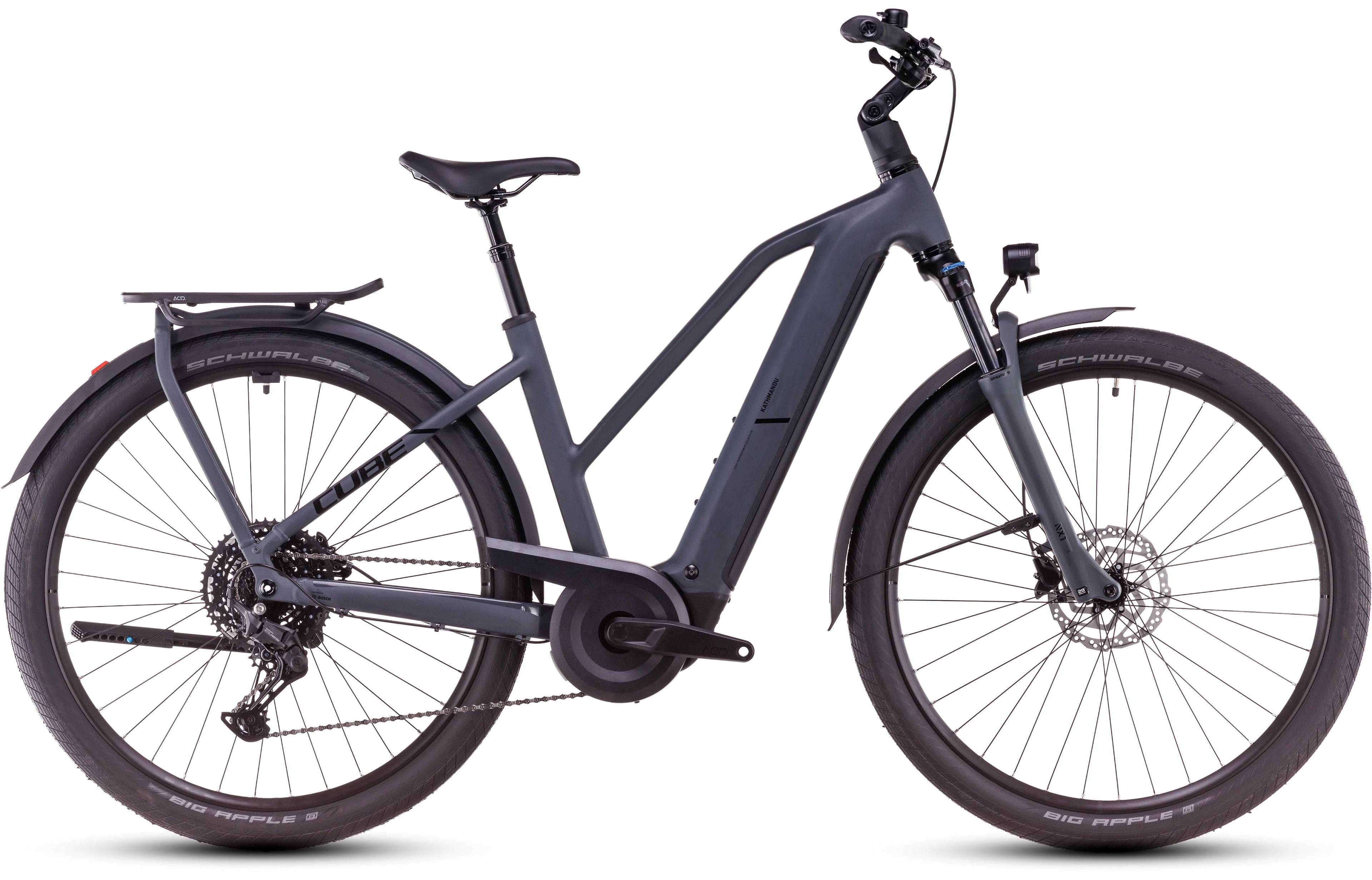 Cube Kathmandu Hybrid ONE 800 Trapèze shadowgrey´n´black (2025)