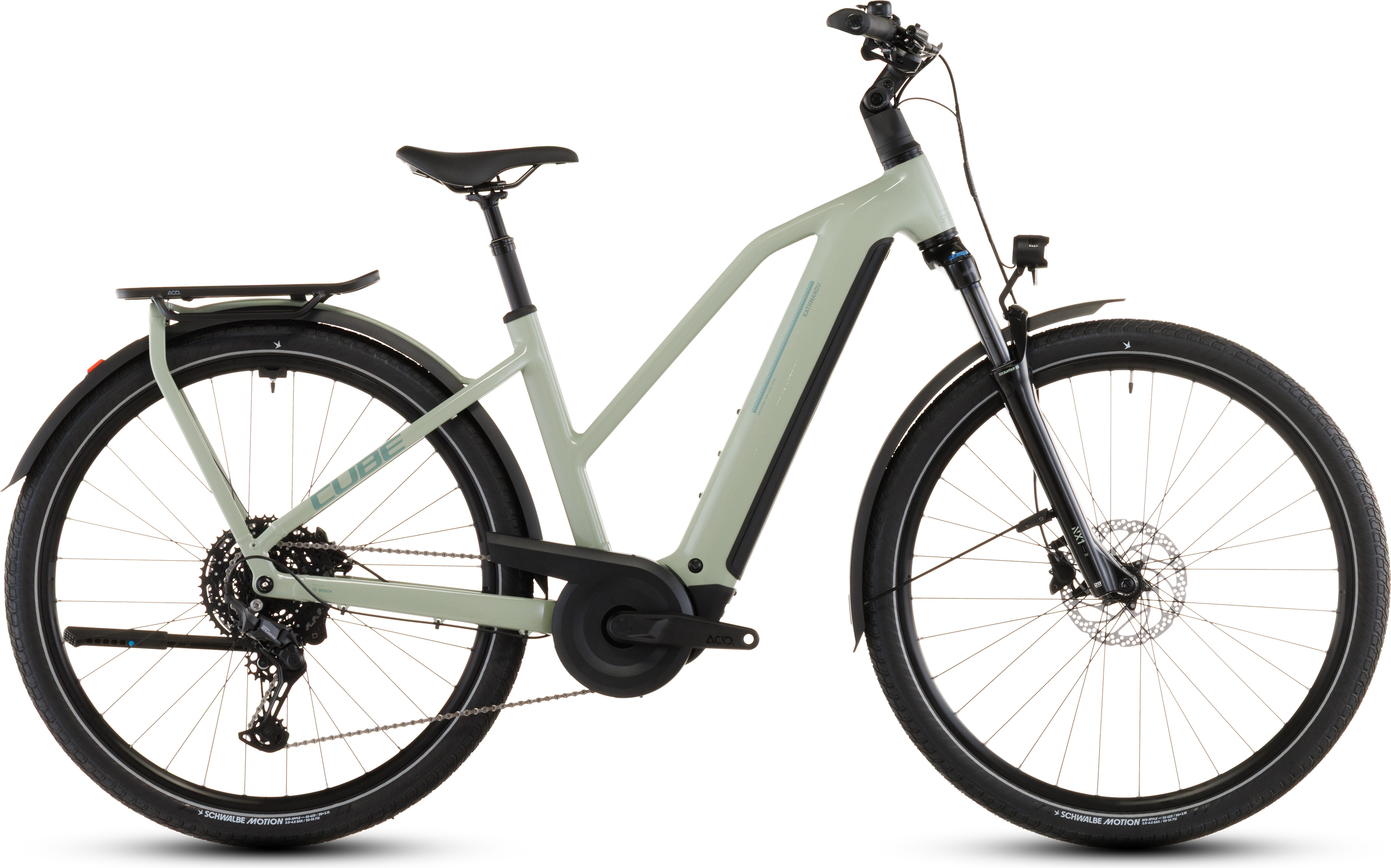 Cube Kathmandu Hybrid ONE 800 Trapèze pea´n´green (2026)