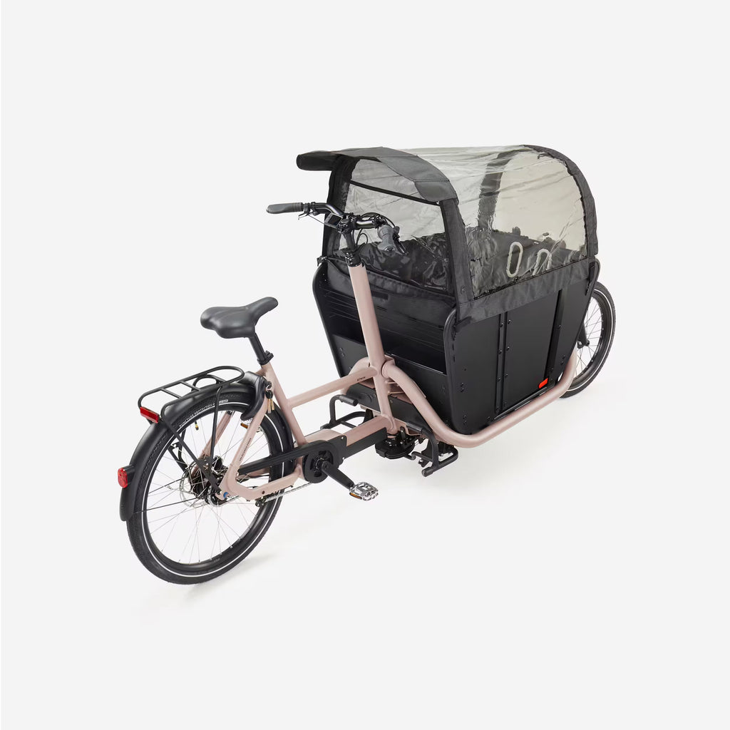 Velo cargo B'TWIN electrique biporteur famille f900e Mobilité urbaine