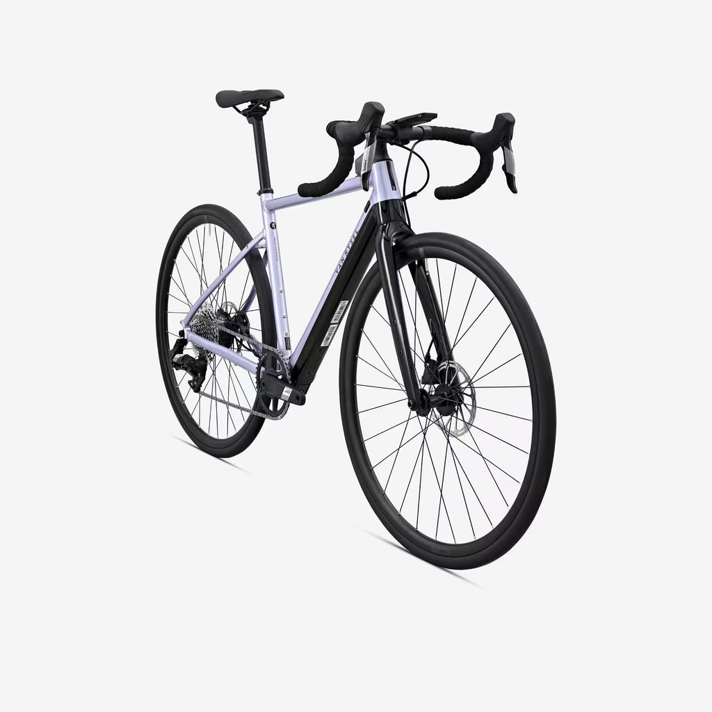 Vélo de route électrique VAN RYSEL SRAM Apex AXS 1x12v, E-EDR AF lila