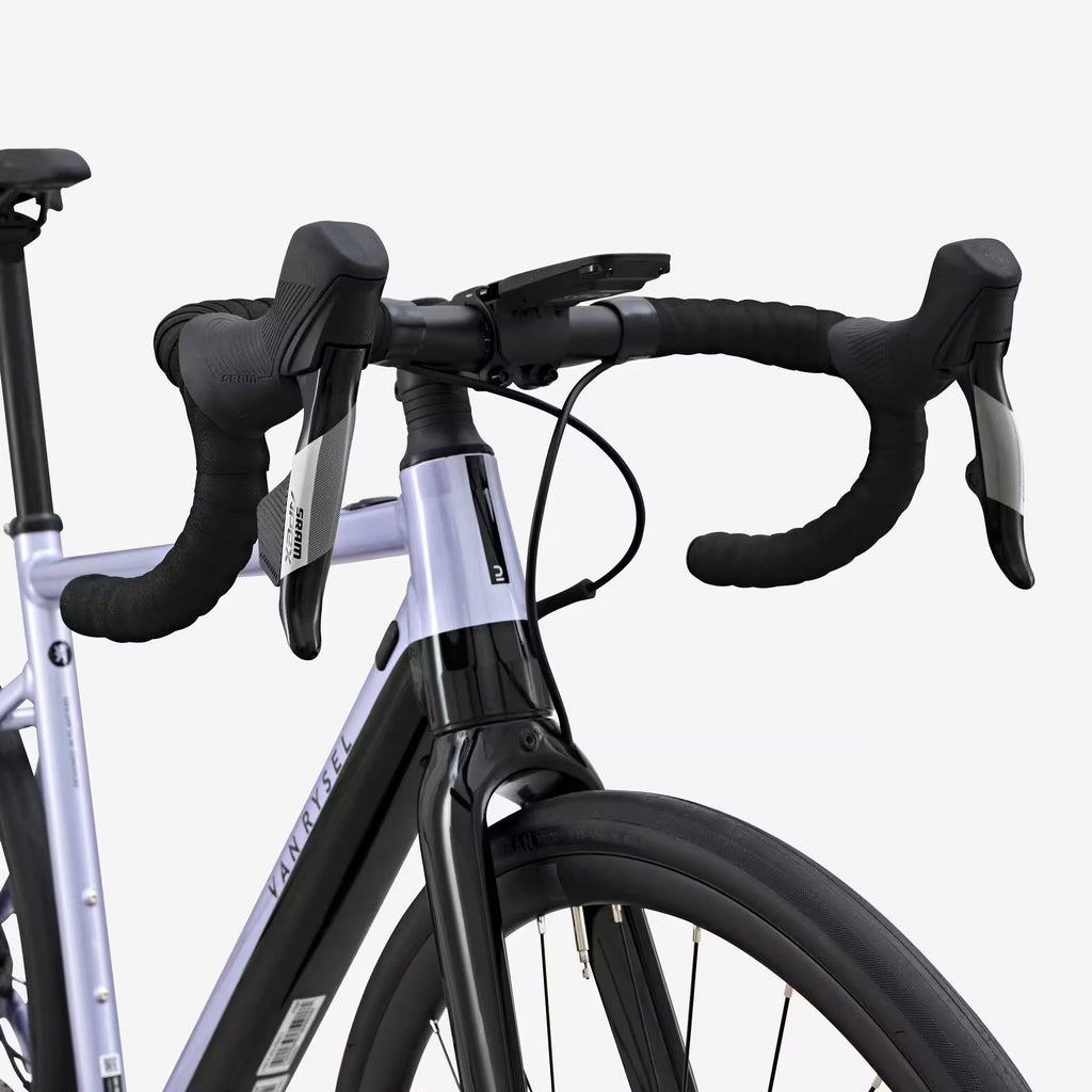 Vélo de route électrique VAN RYSEL SRAM Apex AXS 1x12v, E-EDR AF lila
