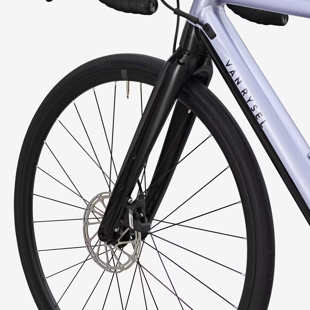 Vélo de route électrique VAN RYSEL SRAM Apex AXS 1x12v, E-EDR AF lila