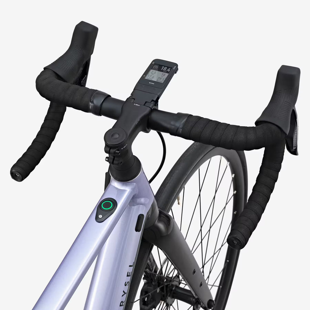 Vélo de route électrique VAN RYSEL SRAM Apex AXS 1x12v, E-EDR AF lila