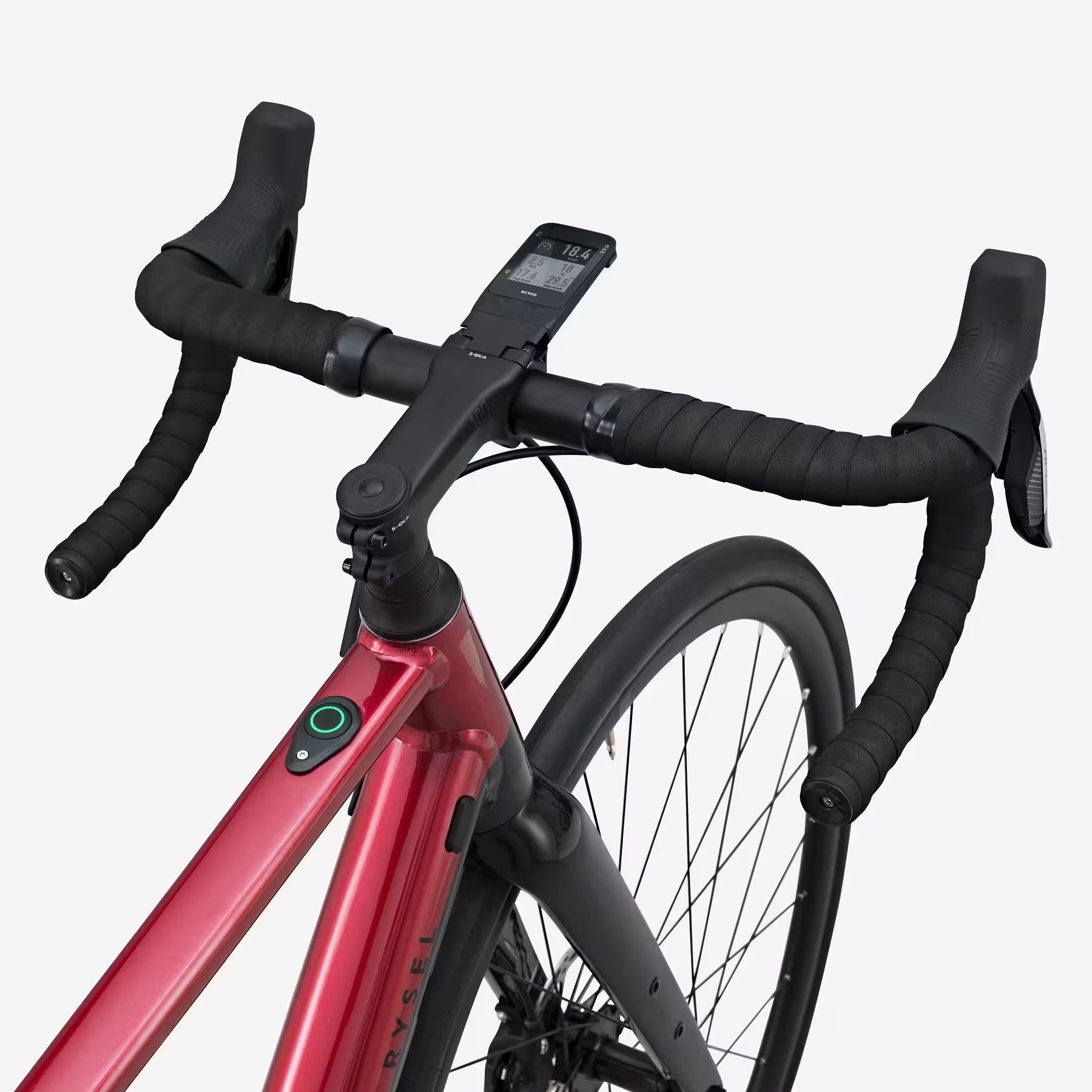 Vélo de route électrique SRAM Apex AXS 1x12v, E-EDR AF rouge