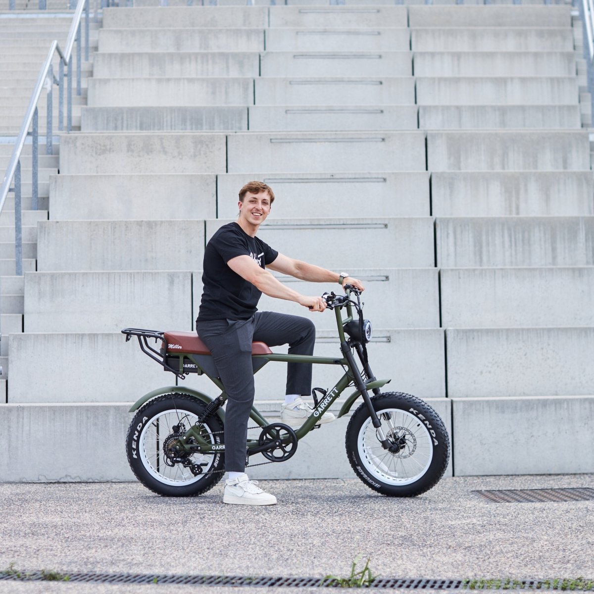 Fatbike Électrique Biplace Cargo Garrett Miller Z