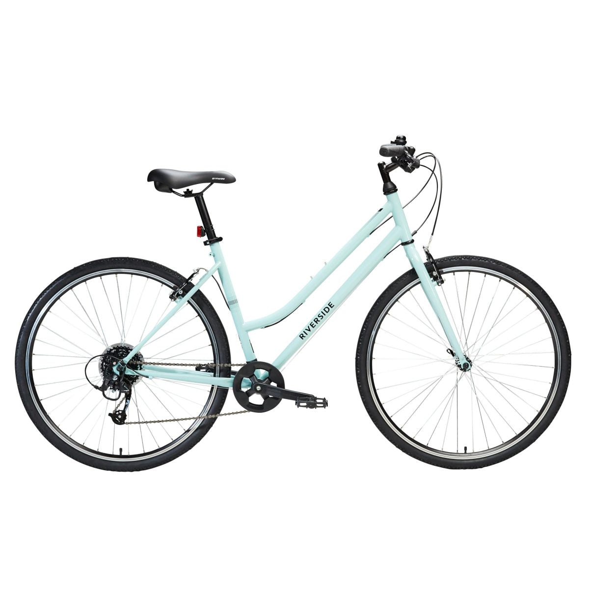 Velo Tout Chemin Riverside 120 Enjambement Bas Vert Pastel RIVERSIDE